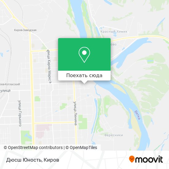 Карта Дюсш Юность