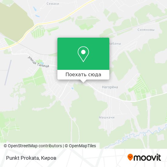 Карта Punkt Prokata