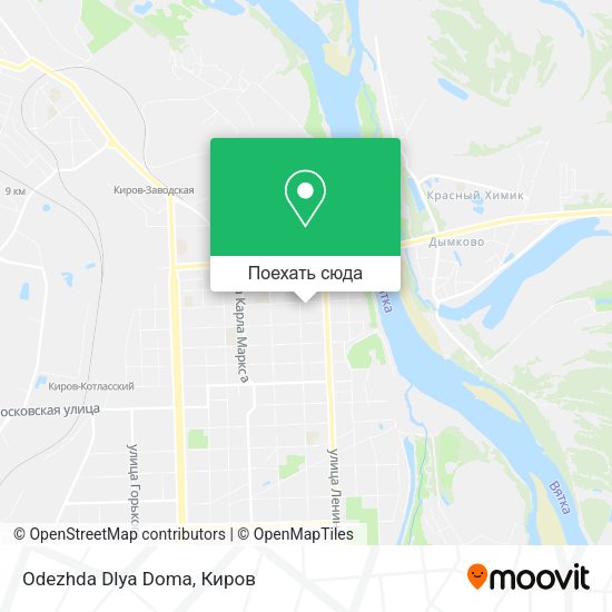 Карта Odezhda Dlya Doma