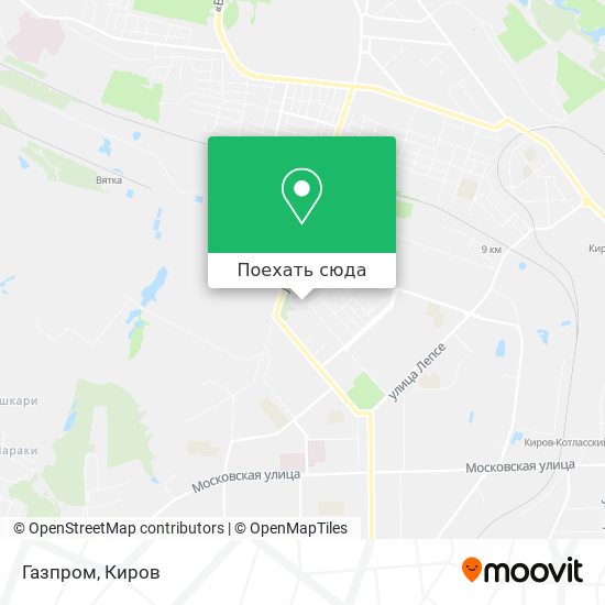 Карта Газпром