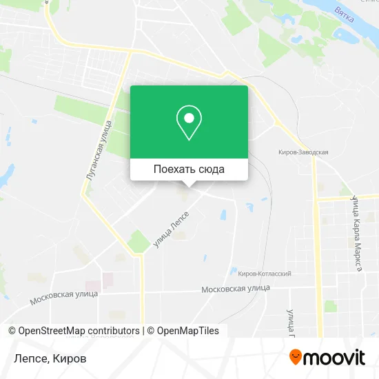 Карта Лепсе