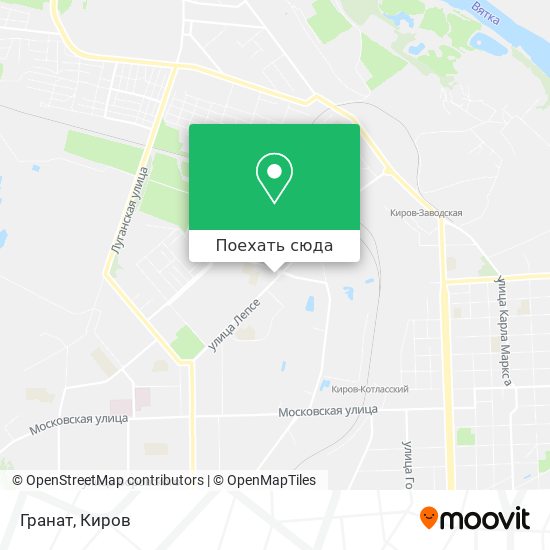 Карта Гранат