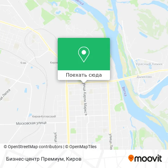 Карта Бизнес-центр Премиум