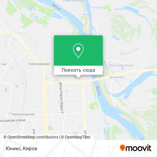 Карта Юникс