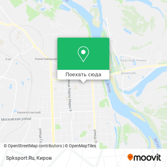 Карта Spksport.Ru