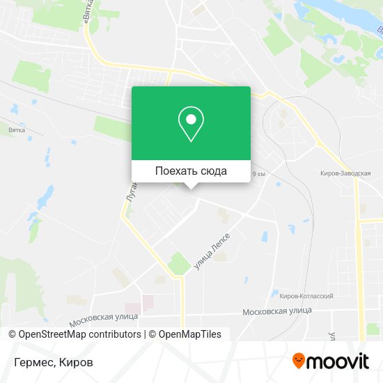 Карта Гермес