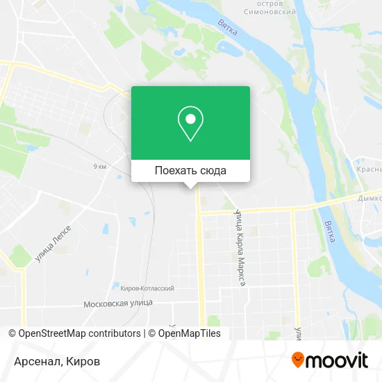 Карта Арсенал
