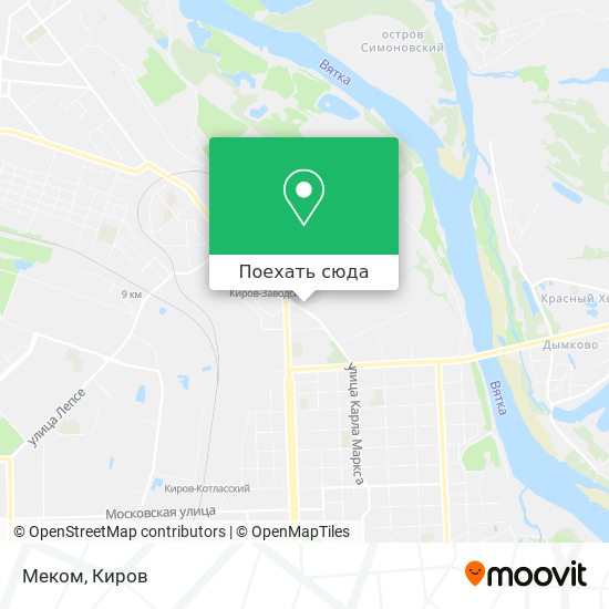 Карта Меком