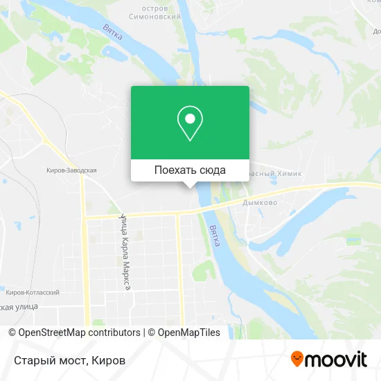 Карта Старый мост