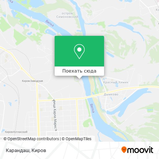 Карта Карандаш