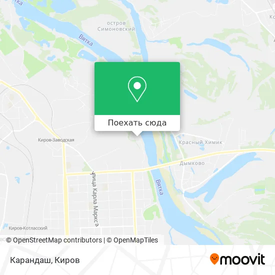 Карта Карандаш