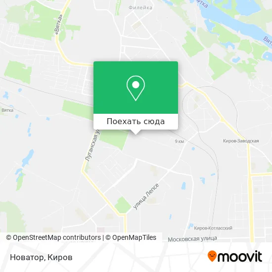Карта Новатор