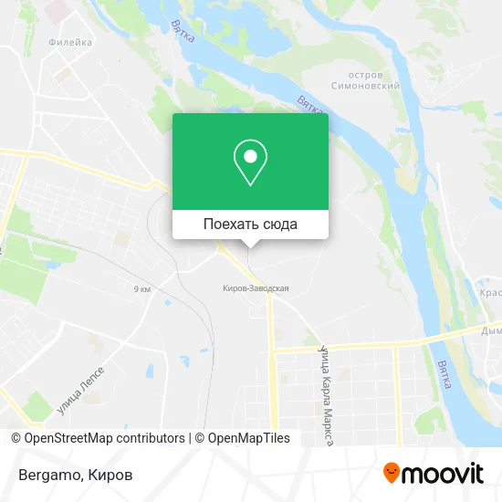 Карта Bergamo