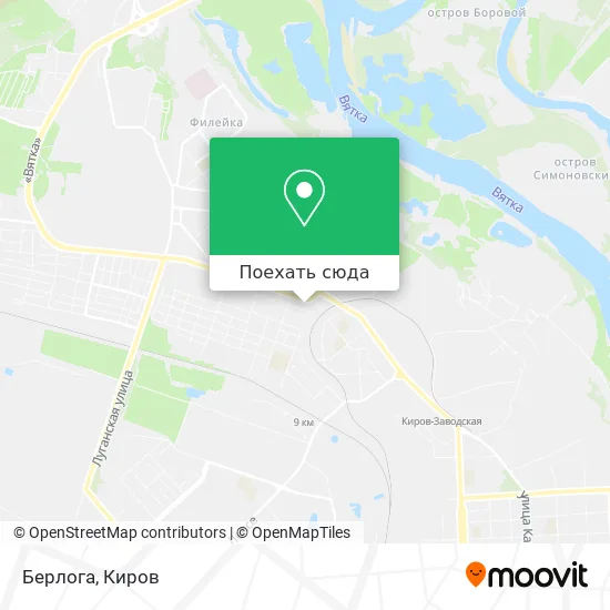 Карта Берлога