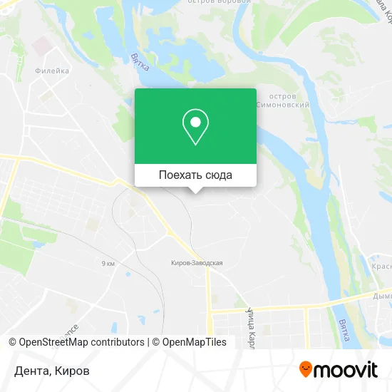 Карта Дента