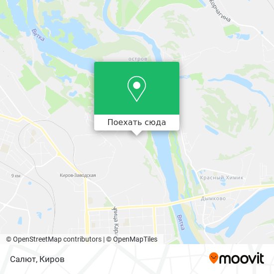 Карта Салют