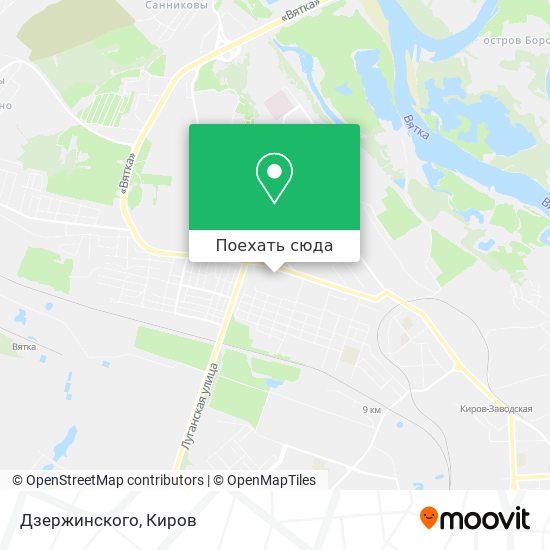 Карта Дзержинского