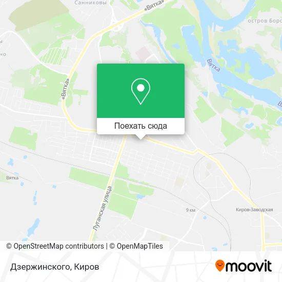 Карта Дзержинского