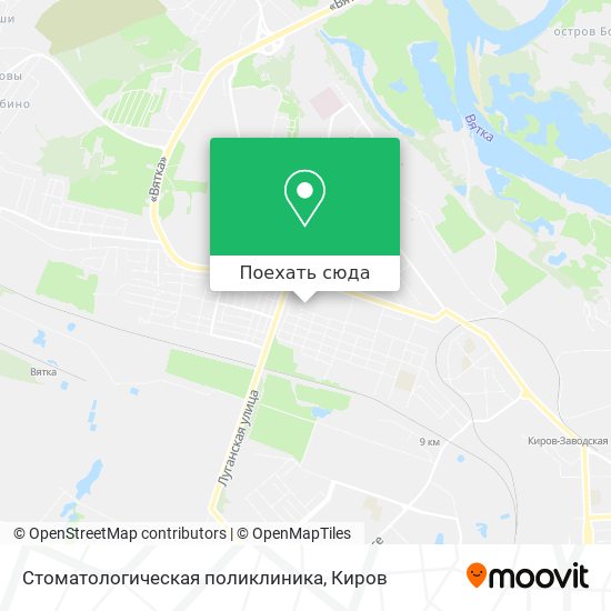 Карта Стоматологическая поликлиника