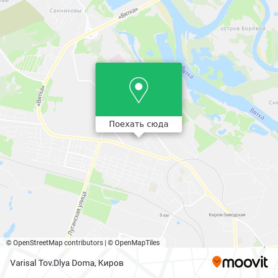 Карта Varisal Tov.Dlya Doma