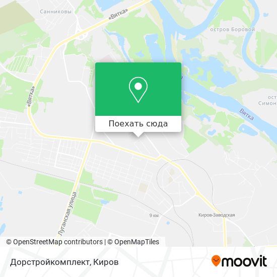 Карта Дорстройкомплект