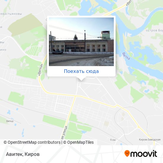 Карта Авитек