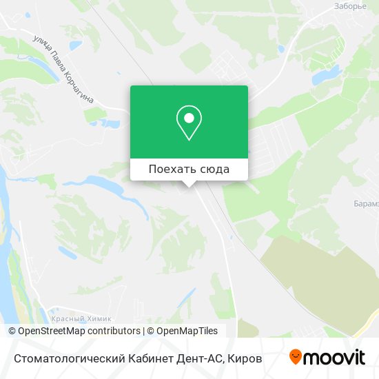 Карта Стоматологический Кабинет Дент-АС