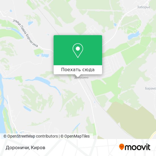 Карта Дороничи