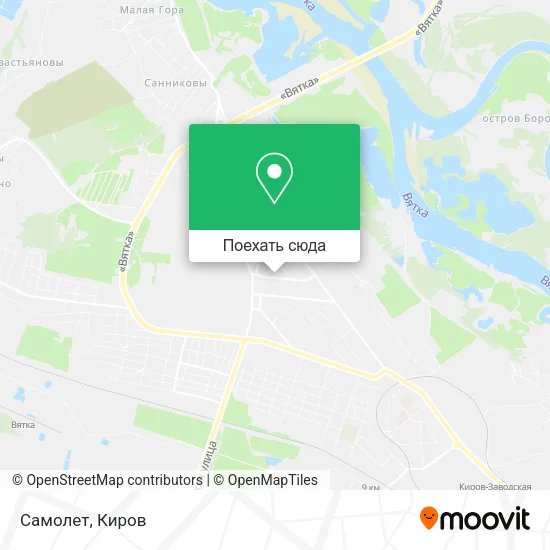 Карта Самолет
