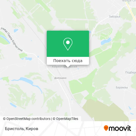 Карта Бристоль