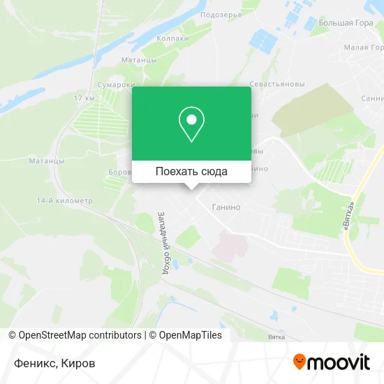 Карта Феникс