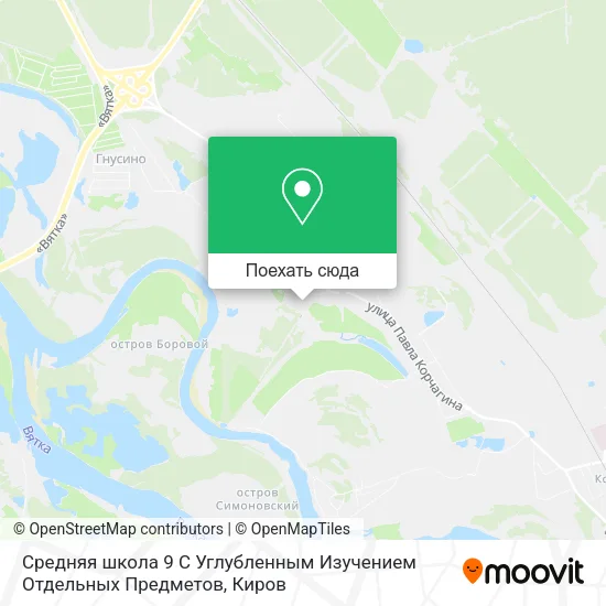 Карта Средняя школа 9 С Углубленным Изучением Отдельных Предметов