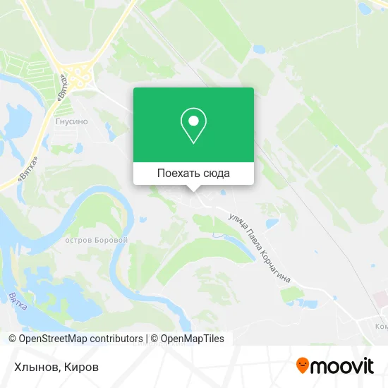 Карта Хлынов