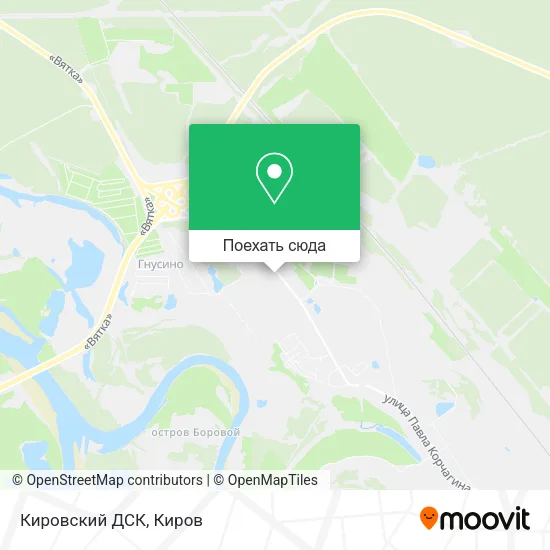 Карта Кировский ДСК