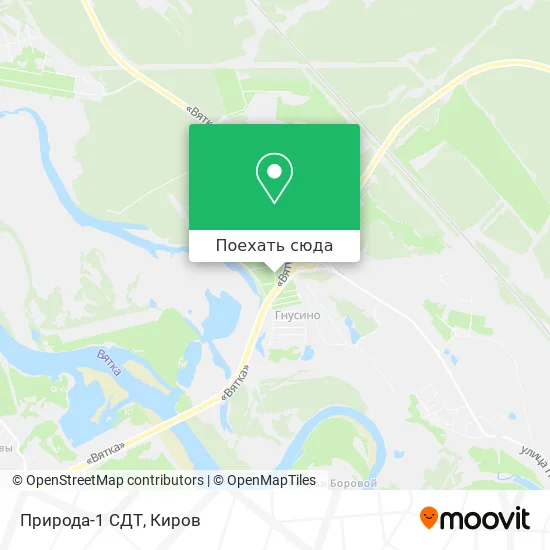 Карта Природа-1 СДТ