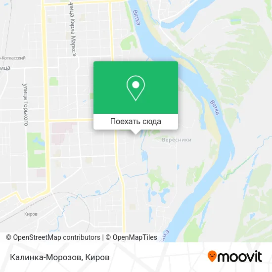 Карта Калинка-Морозов