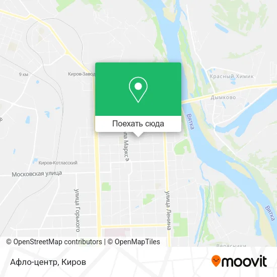 Карта Афло-центр
