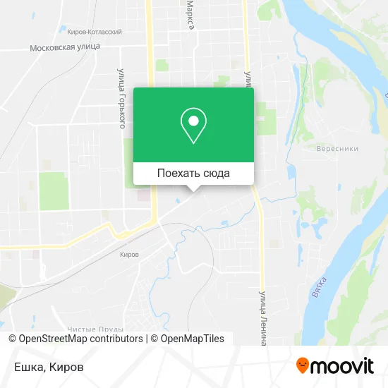 Карта Ешка