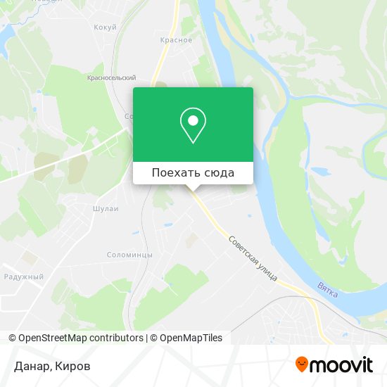 Карта Данар