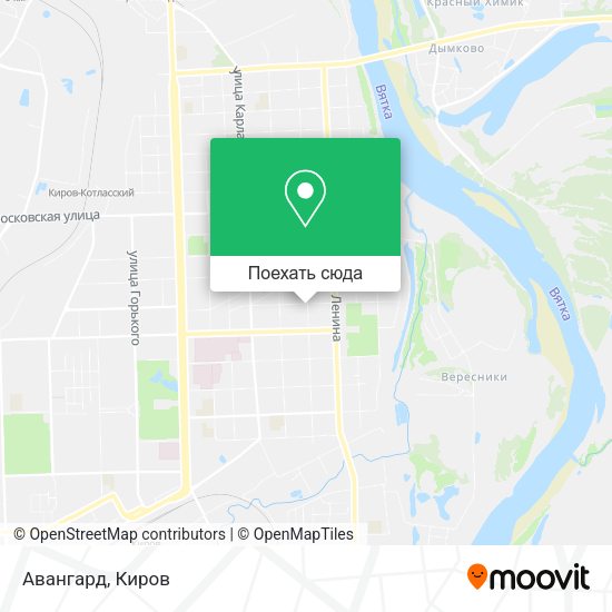 Карта Авангард