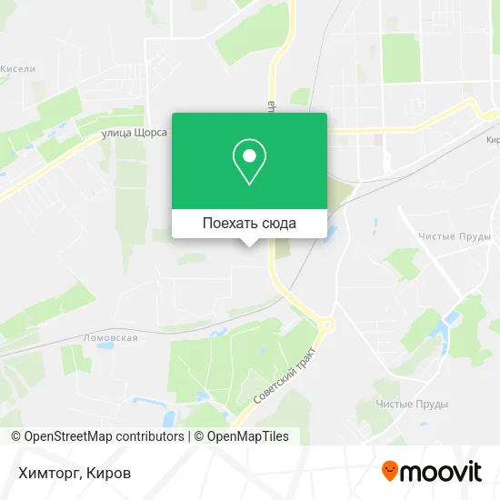 Карта Химторг