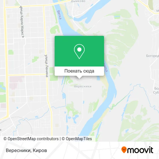 Карта Вересники