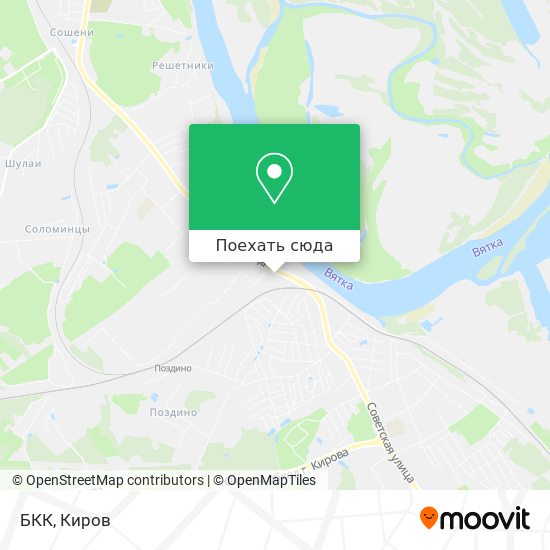 Карта БКК