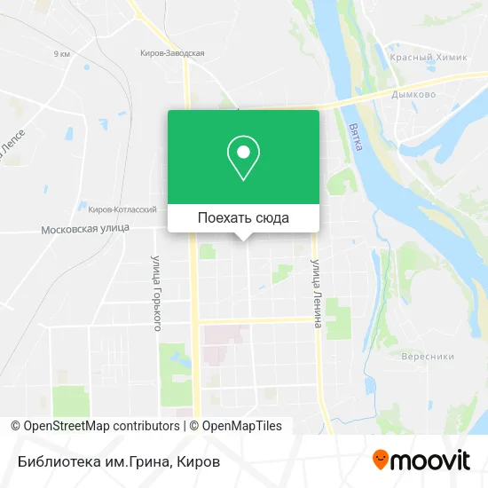 Карта Библиотека им.Грина