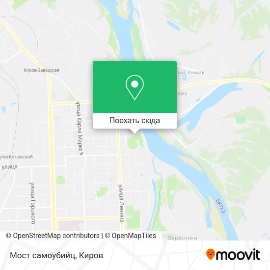 Карта Мост самоубийц