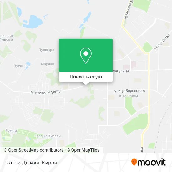 Карта каток Дымка