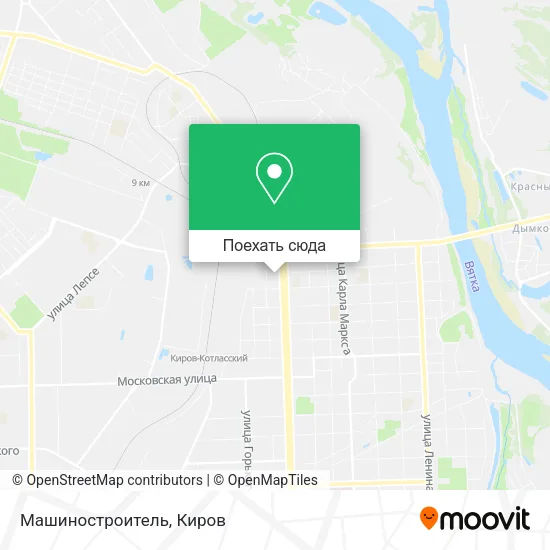 Карта Машиностроитель