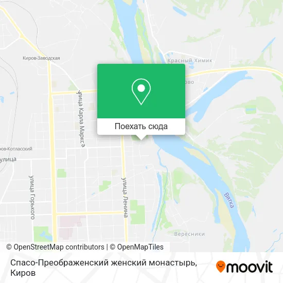 Карта Спасо-Преображенский женский монастырь