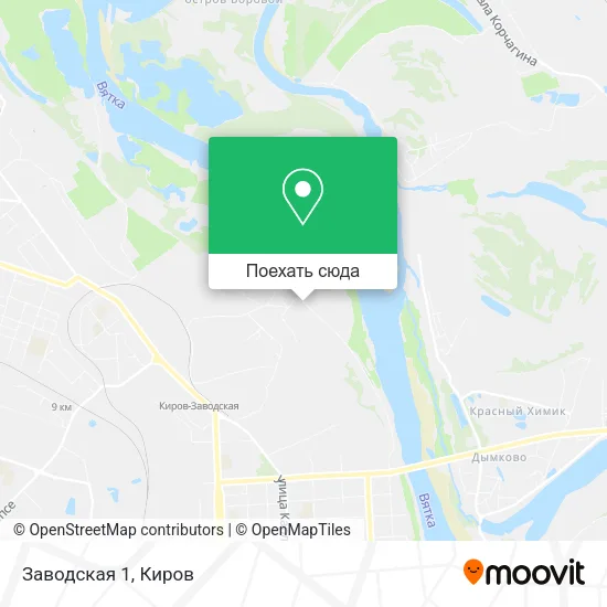 Карта Заводская 1