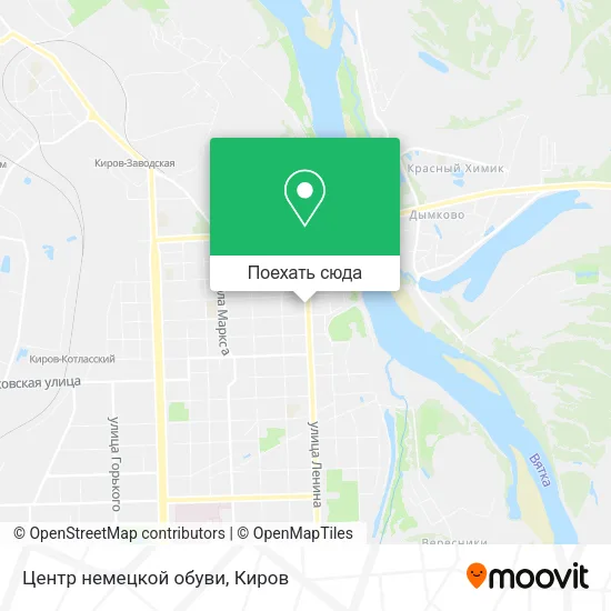 Карта Центр немецкой обуви